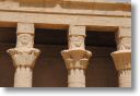 Tempel von Philae Hathorsulen